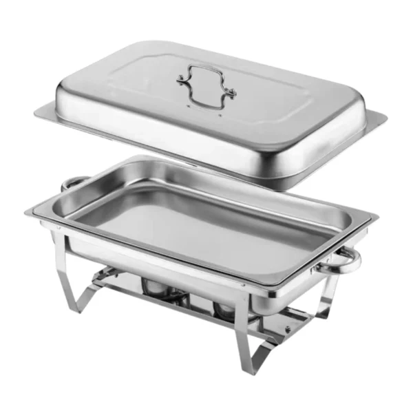 2 Chafer Buffet Acero Inoxidable Multifuncional 12 Lt Banquete