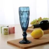 3 Copa Labrada De Vidrio Para Champagne 260 Ml Elysia