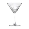 Diseño sin título (82) Copa Labrada De Vidrio Para Martini 220 Ml Elysia
