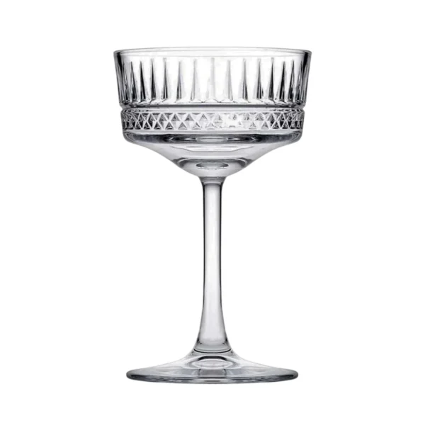 Diseño sin título (82) Copa Labrada De Vidrio Para Champagne 260 Ml Elysia