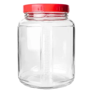 Frasco confitero 4.5 Lts tapa roja