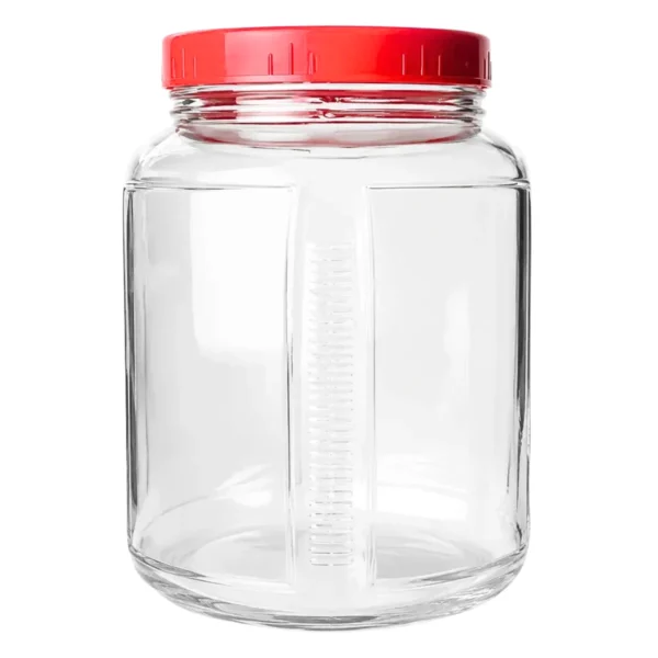 1 Frasco confitero 4.5 Lts tapa roja