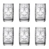 12(15) Vaso De Vidrio Para Coctel Tiki 520 Ml Big Nose 6 Pzs