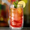 14(15) Vaso De Vidrio Para Coctel Tiki 520 Ml Big Nose 6 Pzs