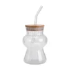 1(52) Vaso Pumpkin con tapa bambu 420 ml