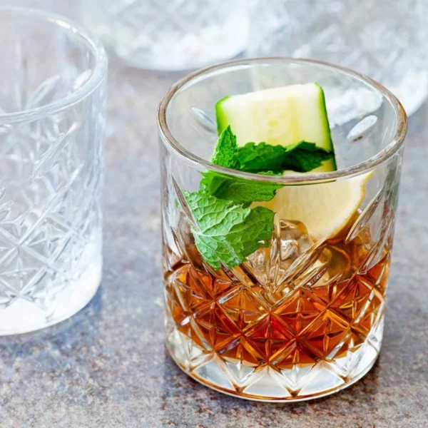 3(48) Vaso Time old fashion 4 pz