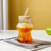 4(40) Vaso Pumpkin con tapa bambu 420 ml