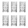 6(18) Vaso De Vidrio Para Coctel Tiki 520 Ml Little Nose S 6 Pzs