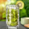 8(17) Vaso De Vidrio Para Coctel Tiki 520 Ml Little Nose S 6 Pzs