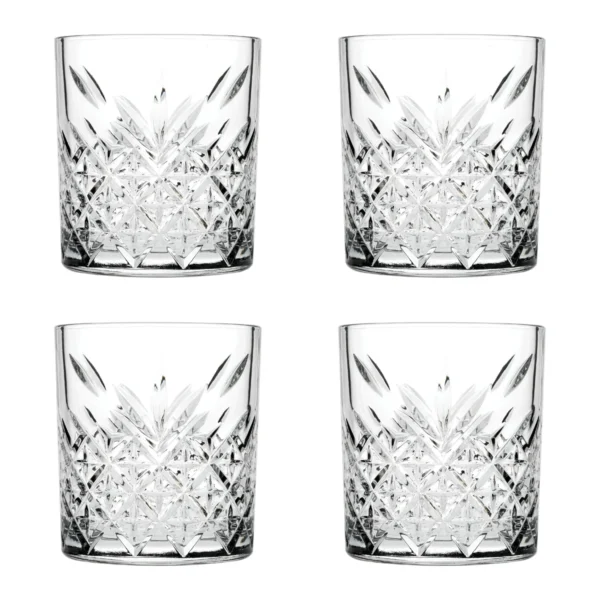 Diseño sin título (82) Vaso Time old fashion 4 pz