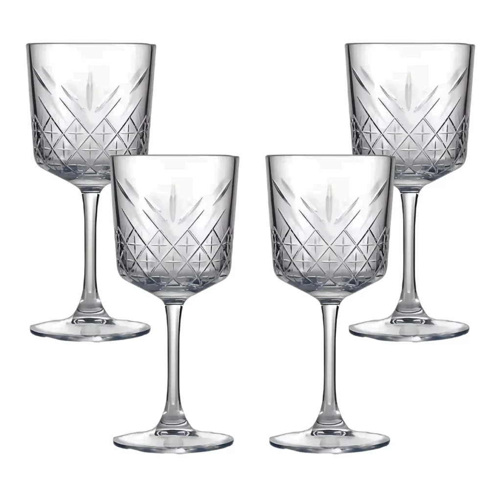 Copa Otto para vino 320 ml. juego de 4 pzs.