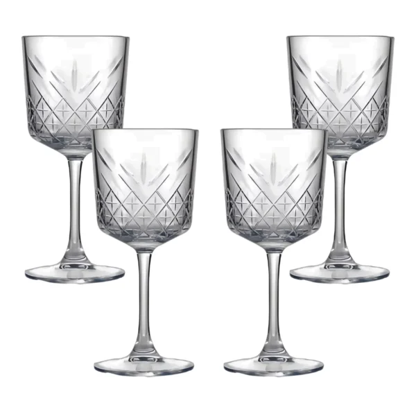 Copa Otto para vino 320 ml. juego de 4 pzs.