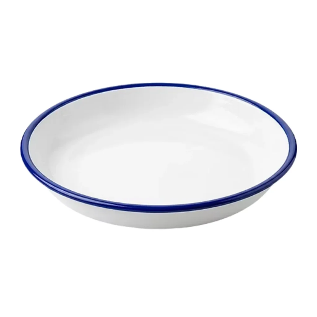 Plato de melamina Santorini avenero 22.5 cm