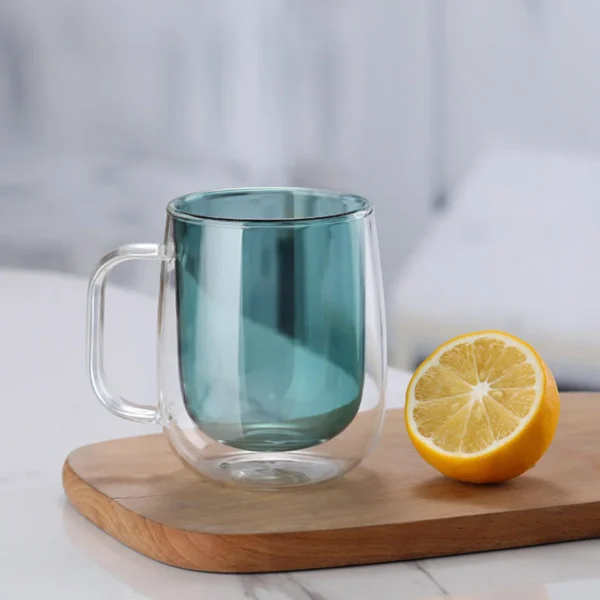 Taza doble pared Colors lisa 350ml