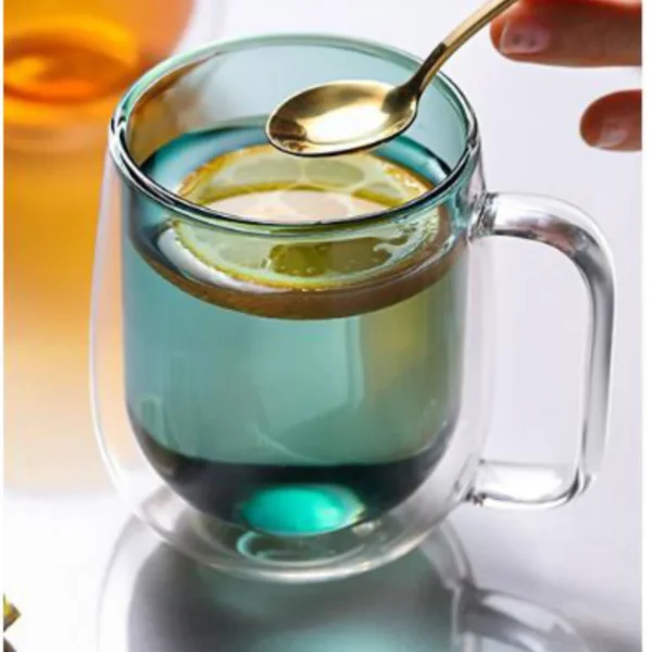 Taza doble pared Colors lisa 350ml