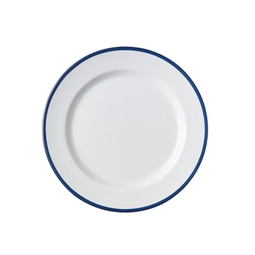 Plato de melamina Santorini postre 20 cm.