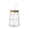 Vaso Tree con tapa bambú  450ml.